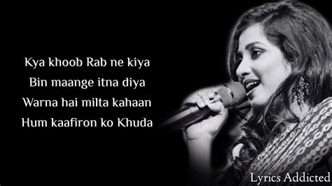 Haan Hasi Ban Gaye Full Song With Lyrics Shreya Ghoshal Hamari Adhuri