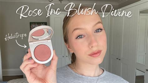Rose Inc Blush Divine Lip And Cheek Colour In Heliotrope 🌷 Review