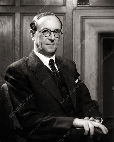 Portrait Of Sir James Chadwick Physicist Stock Image H4030119