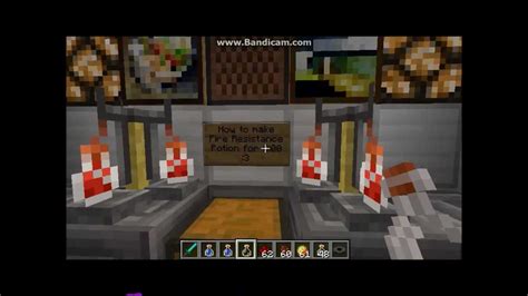 Check spelling or type a new query. Minecraft Tutorial - Potion of Fire Resistance 8:00 - YouTube