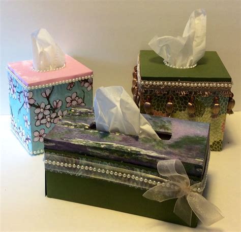 Tutorial Custom Tissue Box Cover Dollar Store Crafts