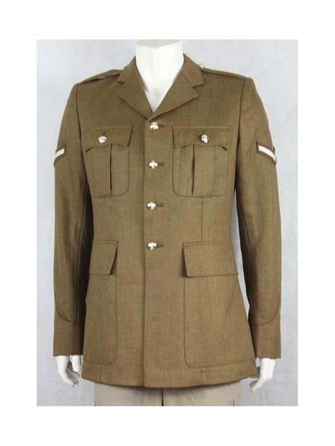 Genuine British Army Uniform Jacket Mens Dress Jacket Tan All Sizes