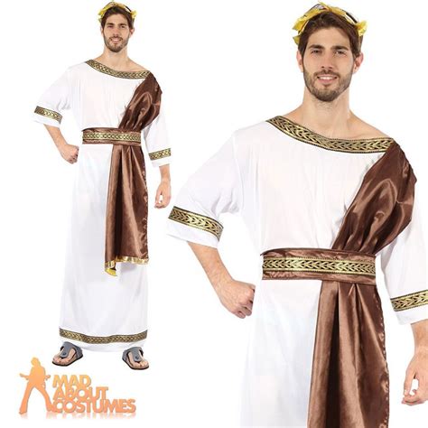 What if at the end of tower of nero, apollo returned to olympus and overthrew zeus and sent him to the pits of tartarus?i mean. Details about Adult Greek God Costume Mens Roman Toga ...