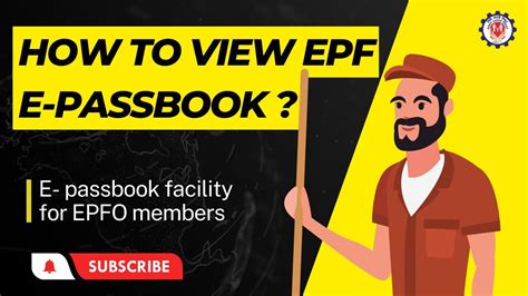How To View Epf E Passbook Facility For Epfo Members Youtube