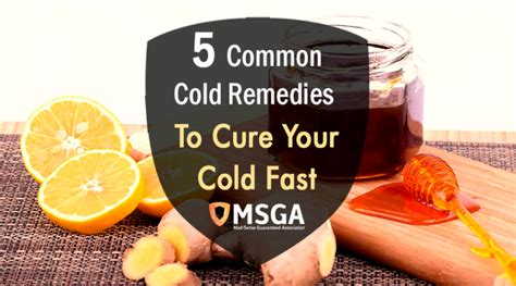 5 Common Cold Remedies To Cure Your Cold Fast Med Sense Guaranteed