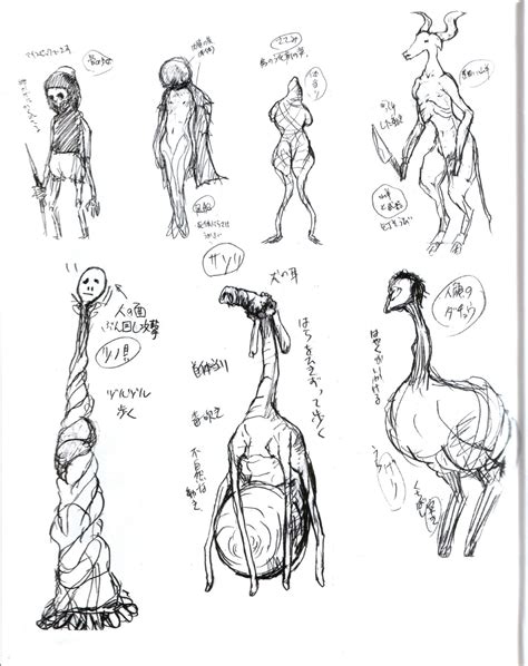 Silent Hill 4 The Room Concept Art Monsters Silent Hill Memories