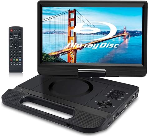 Fangor 101 Portable Blu Ray Player Built In Rechargeable Battery Support Usbsd Card Hdmi