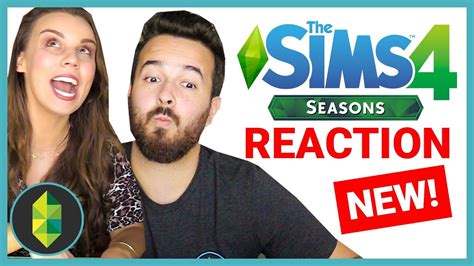 Reaction The Sims 4 Seasons Holidays Gameplay Trailer Youtube