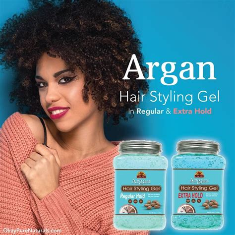 A Natural Styling Gel That Can Be Used For All Hair Types Made With