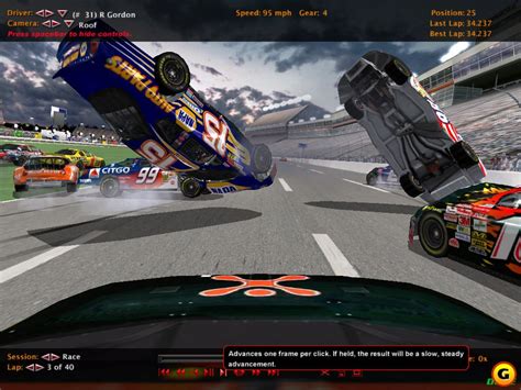 The latest release from this series since 1999. Picture of NASCAR Racing 2003 Season