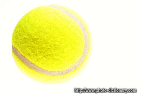 Unlock a car door with a tennis ball. tennis ball - photo/picture definition at Photo Dictionary ...