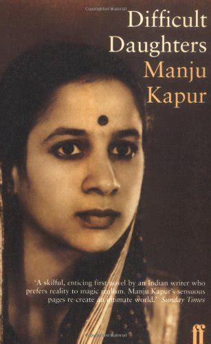 Difficult Daughters A Novel De Kapur Manju New 1999 Campbell