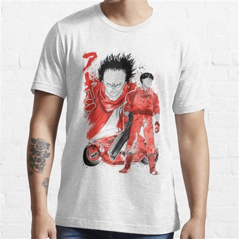 Kaneda And Tetsuo Sumi E T Shirt For Sale By Zoezowie79 Redbubble Akira T Shirts Tetsuo