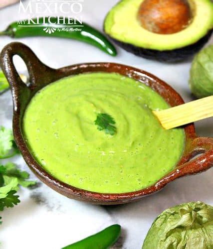 Avocado With Salsa Verde Recipe