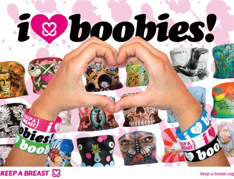 Show Your Support “i Love Boobies” Fashion Forward