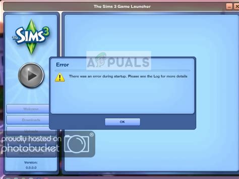 Fix There Was An Error During Startup On Sims 3