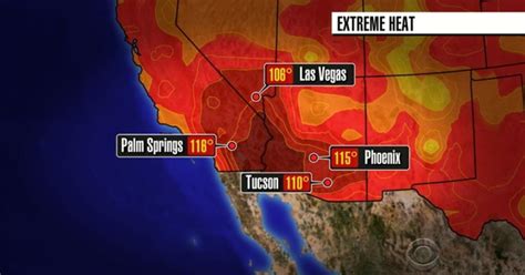 Heat Wave Hits The West Cbs News