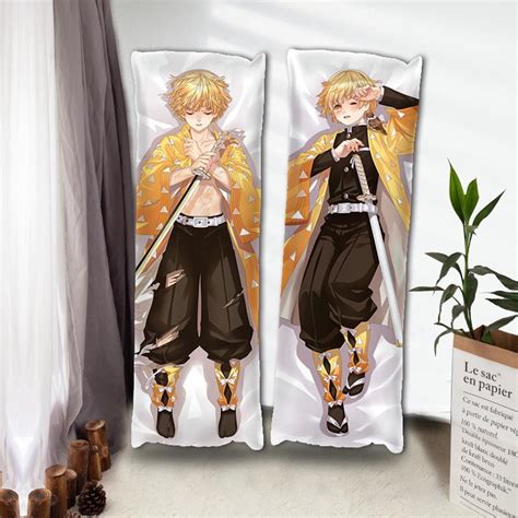 Animation Collectables Kimetsu No Yaiba Zenitsu Agatsuma Dakimakura