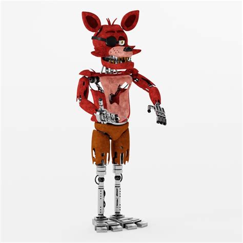 Foxy 3d Monster Creature Models Blenderkit