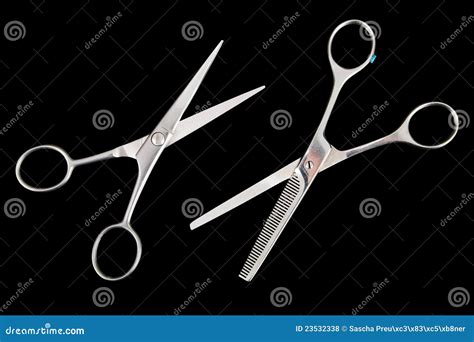 Two Scissors Stock Photo Image Of Haircutting Sharp 23532338