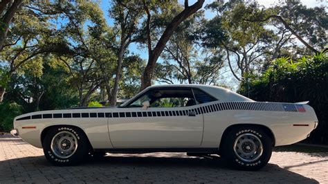 Plymouth Aar Cuda From The Glory Days Of Trans Am Racing Sells