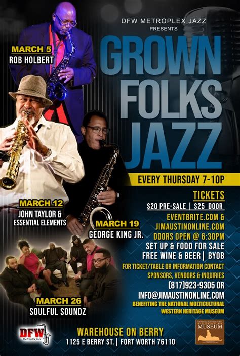 Grown Folks Jazz Fort Worth Tx 76110