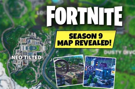 Fortnite Season 9 Map Revealed The Full Battle Royale Map Has Been