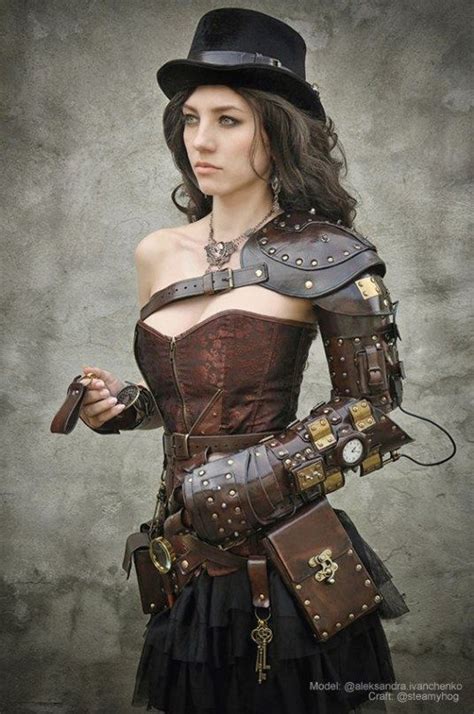 Steampunk Woman How To Look Like A Steampunk Woman Steampunk Fashion Women Steampunk Couture