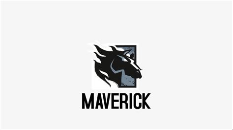 Maverick Animated Logo Rainbow Six Siege Youtube