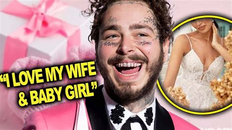 Post Malone Announces Birth Of Daughter And Engagement Hollywire