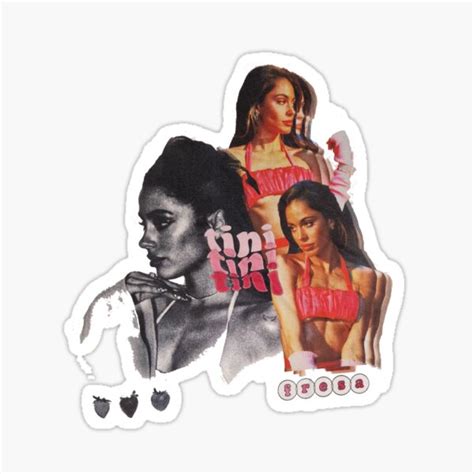 Tini Stoessel Tini Tour Merch Sticker For Sale By Stoesselsmile Redbubble