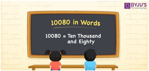 Write 10080 In English Words 10080 In Words Spelling Of 10080