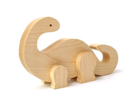 Toys made from old furniture or from items in all in all, i've found over 70 homemade kids' toys that you can totally make at home. Simple Wood Toy Dinosaur Apatosaurus Wooden Waldorf