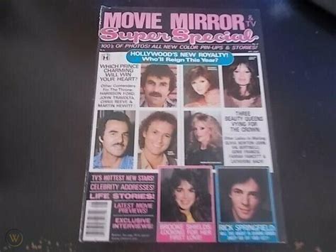 Brooke Shields Jaclyn Smith Rick Springfield Movie Mirror Magazine