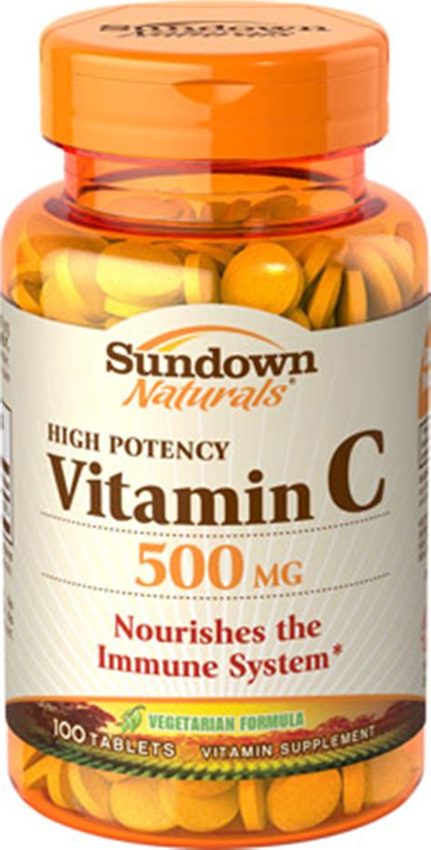 Check spelling or type a new query. Sundown Naturals Vitamin C With Ascorbic Acid, 100 Tablets ...
