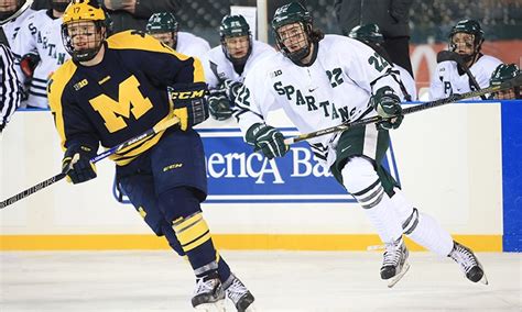 Michigan State Vs Michigan Hockey In Detroit Mi Groupon