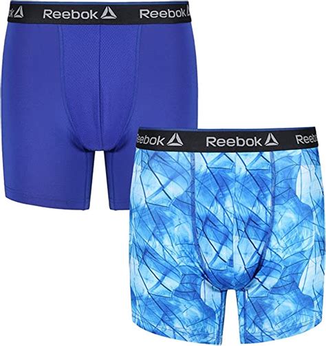 Reebok Mens Performance Sports Boxer Trunk 2 Pack Shelton