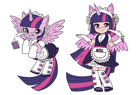 9 collections of mlp maids twlightsparkle by kongyi on deviantart