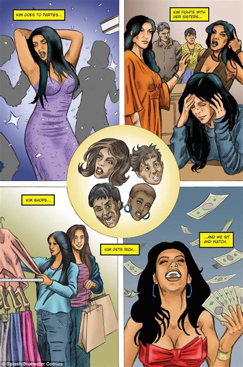 Kim Kardashian S Rocky Love Life Is Charted In New Graphic Novel