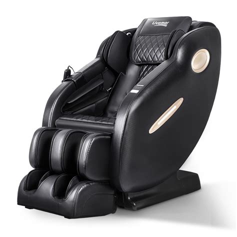 Shop Livemor 3d Electric Massage Chair Sl Track Full Body Zero Gravity Shiatsu Black Online
