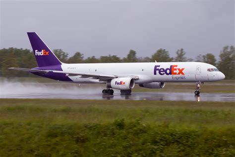 N918fd Federal Express Fedex Boeing 757 23asf Basle Flickr