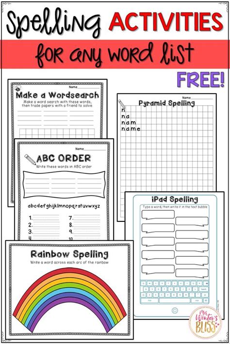 Free Printable Kids Word Matching Games Fun Worksheets For Kids 12