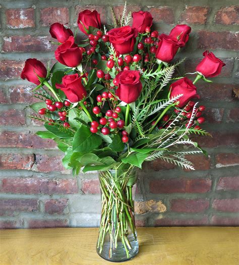 Dozen Long Stem Red Roses Georgewood Florist