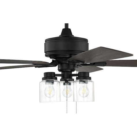 Craftmade Kate 52 In Flat Black Integrated Led Indoor Ceiling Fan 5