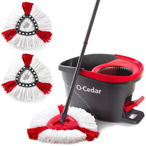 O Cedar Easywring Microfiber Spin Mop And Bucket Floor Cleaning System