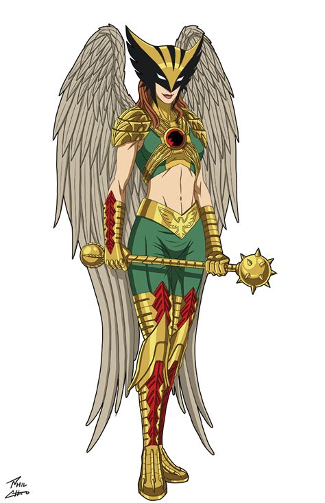 Hawkgirl Commission By Phil Cho On Deviantart Hawkgirl Hawkgirl Art Dc Comics Girls