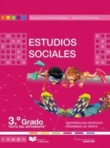 Libro Estudios Sociales 3er Grado EGB PDF 2023 2024