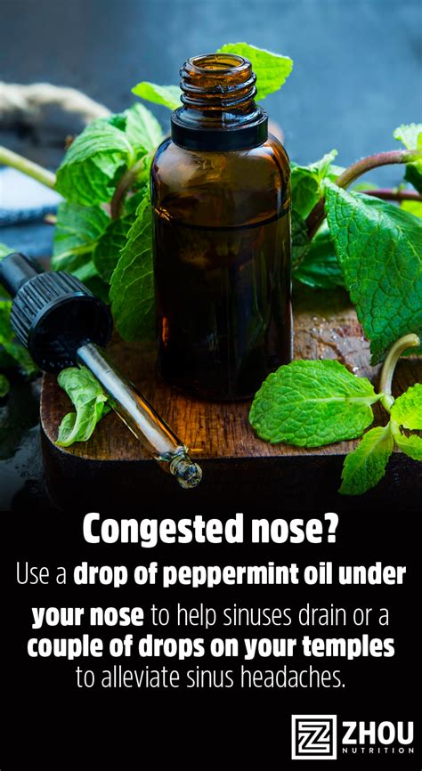 Peppermint Works As A Natural Decongestant To Alleviate Nasal And Sinus