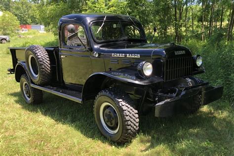 1946 Dodge Power Wagon For Sale On Bat Auctions Sold For 46000 On