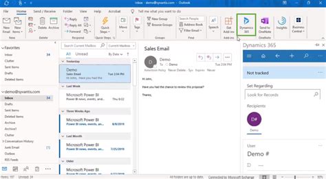 How To Track Outlook Emails In Dynamics 365